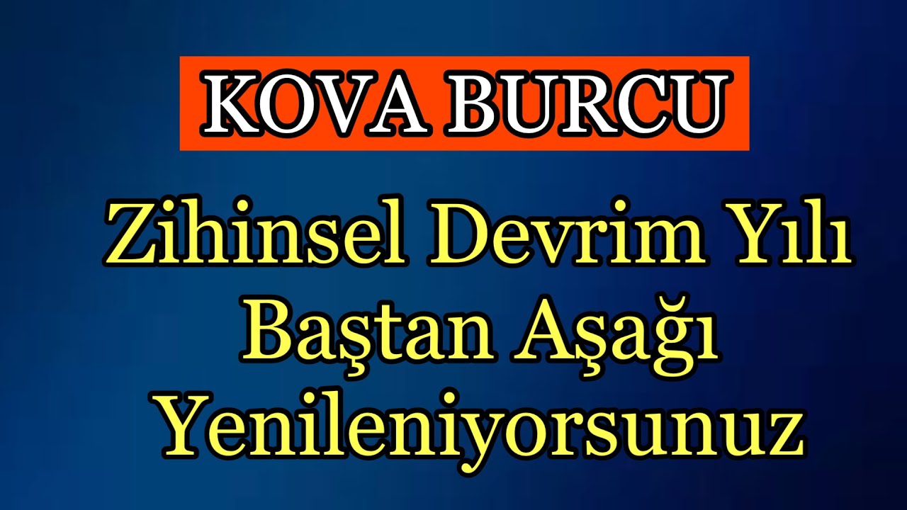 Kova Burcu - Yükselen Kova / 2026 Yıllık Burç Yorumu - 2026’nın En Yenileneni