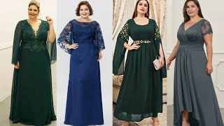 Most Beautiful and Gorgeous Plus Size Mother Of The Bride Dresses & Gown/2024 Plus Size Long Dresses