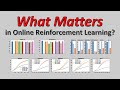 What Matters In On-Policy Reinforcement Learning? A Large-Scale Empirical Study (Paper Explained)