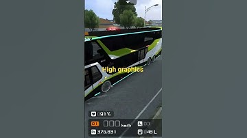 Graphics change in Bus simulator Indonesia👌😎#shorts #gaming