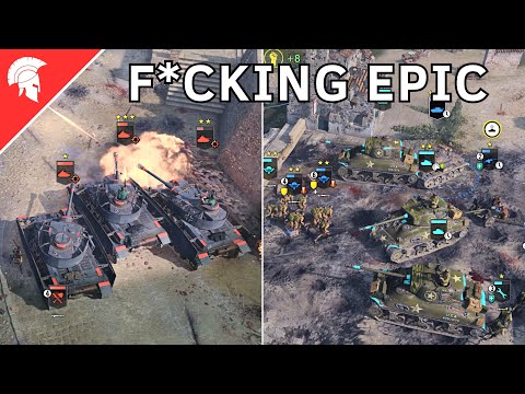 Company of Heroes 3 – F*CKING EPIC – US Forces Gameplay – 2vs2 Multiplayer – No Commentary