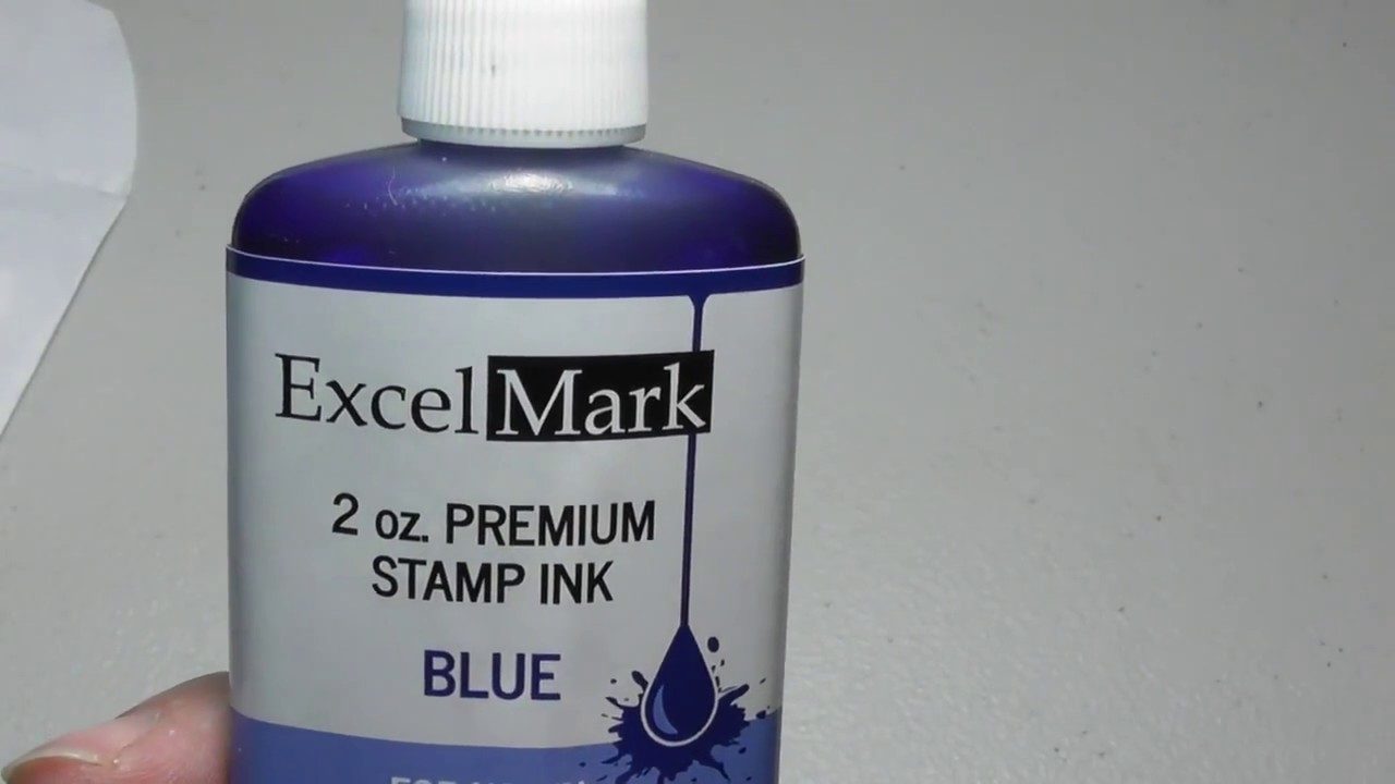 ExcelMark Self-Inking Ink - 2 oz