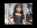 Cute kids runway fashion show