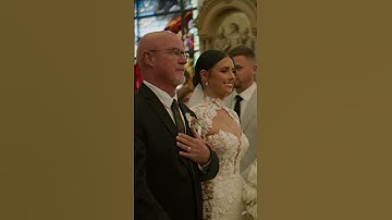 Thumbnail of This Dress Had the Groom Speechless—Wait Until You See Why  😱 #weddingdress #firstlook #groom