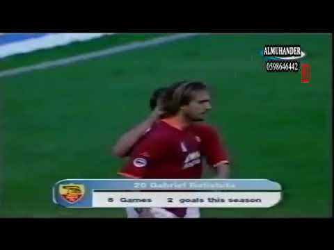 هدف باتيستوتا على ليتشي الدوري الايطالي 2001 2002 بتعليق محمد المرزوقي HD 