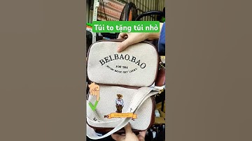 Túi đeo chéo nữ đẹp đi chơi tết Túi xách nữ sang chảnh TẶNG VÍ đeo chéo đi chơi hình gấu #review