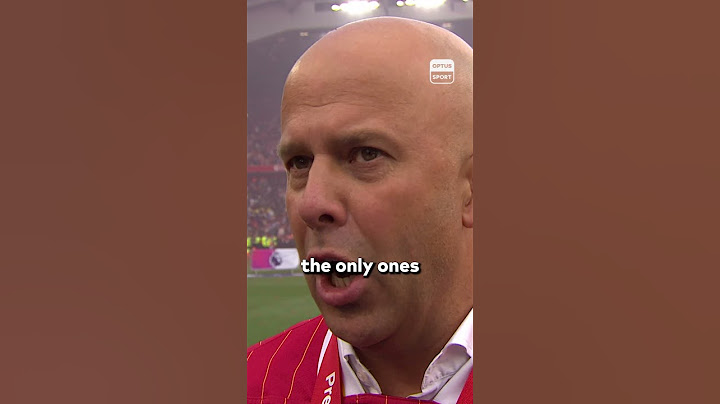 'This club is UNBELIEVABLE. These fans are UNBELIEVABLE' 🥹 Arne Slot LOVES Liverpool