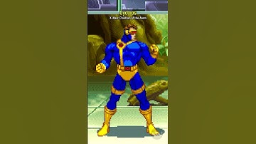 X-Men characters in Capcom 2D fighting games