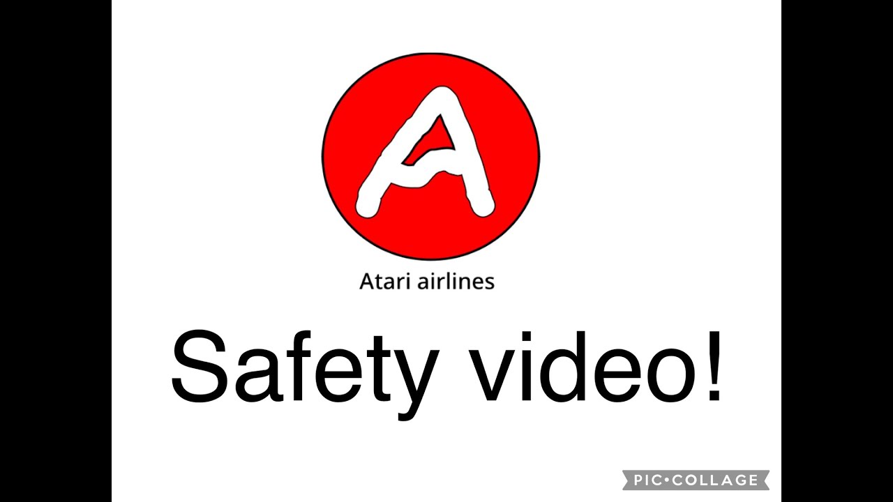Atari airlines safety video YouTube