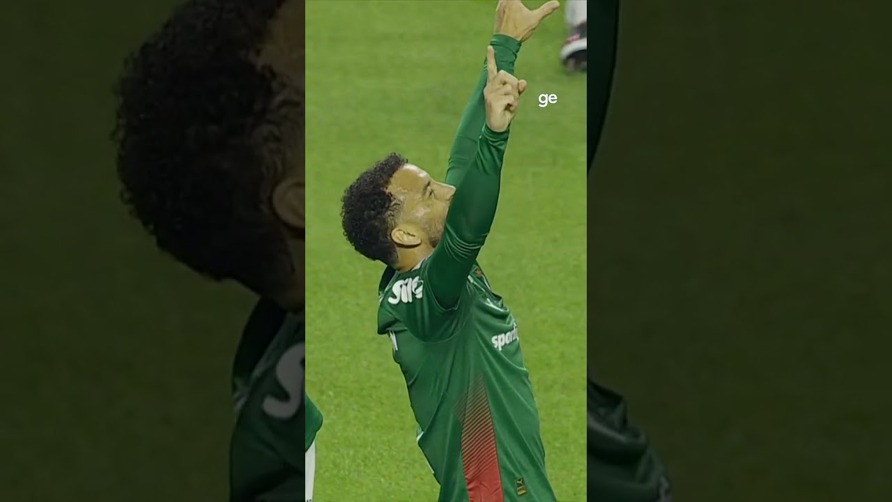 FELIPE ANDERSON EMPATA PARA O PALMEIRAS! | #shorts | ge.globo