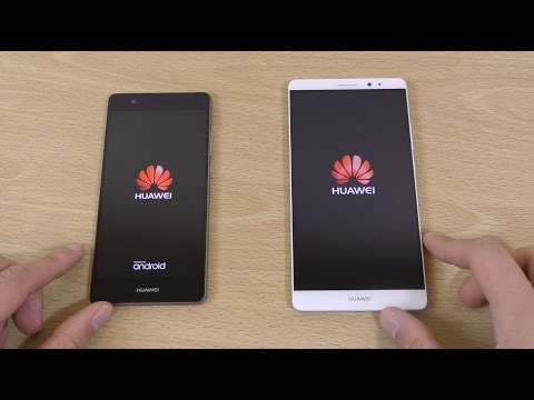 Huawei P9 Vs Mate 8 Speed Battery Test