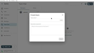 Ooma Office Tutorial: Team Chat - How to Chat