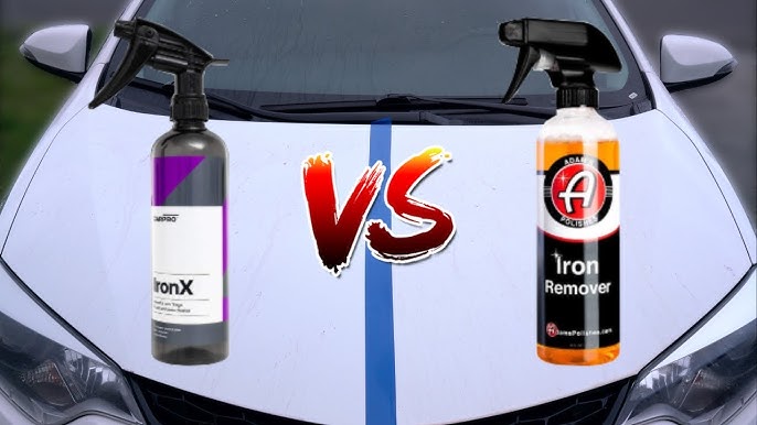 Iron Remover Car Detailing | Iron Fallout Rust Eraser Spray | Cleaner for  Removing Iron Particles Stain In Car Paint, Motorcycle, RV, and Boat