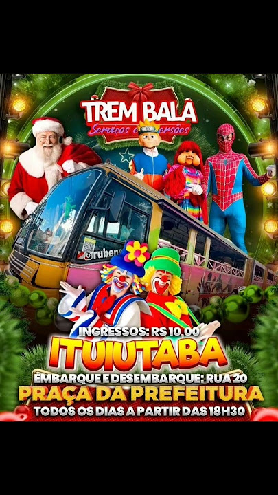 Trem Bala  Ituiutaba MG