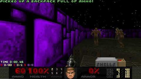 Doom 2: abyspe27 MAP12 in 0:01.34 Pacifist