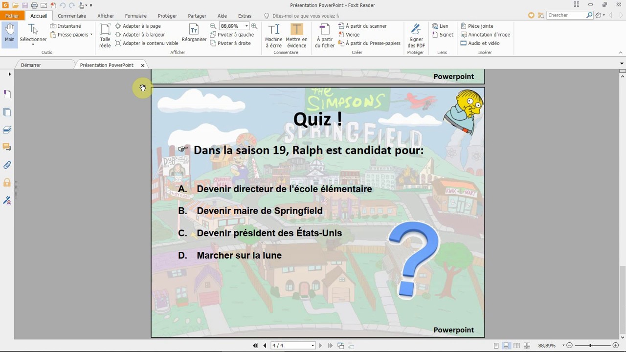 Convertir Un Powerpoint Au Format Pdf Cours Microsoft Office Youtube