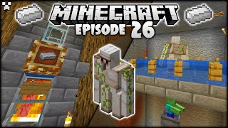 Underground Iron Farm?! | Minecraft Survival Ep.26