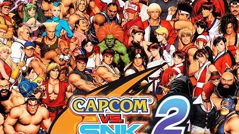 Capcom Vs SNK 2 Mark Of The Millennium Intro (PS2)