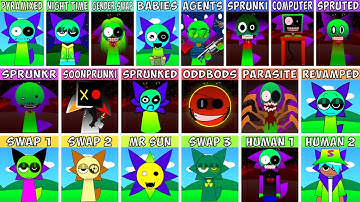 EVERY Incredibox Characters From PYRAMIXED | All New Versions Comparison