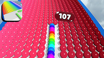 Snake Color ​- All Levels Gameplay Android,ios (Levels 52-54)