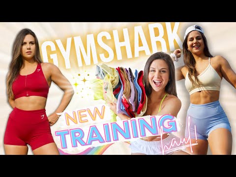 MASSIVE GYMSHARK HAUL! GYMSHARK TRAINING TRY ON HAUL REVIEW! GYMSHARK NEW RELEASES 2021 #GYMSHARK