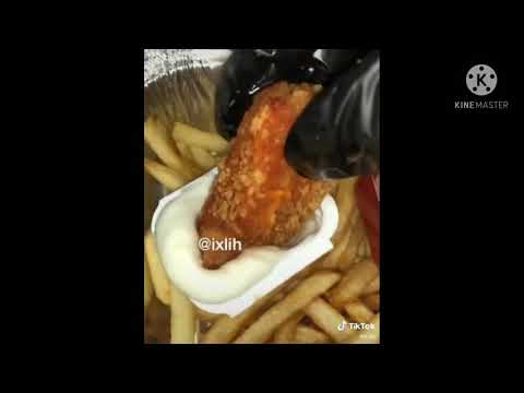 لمحبي مطعم البيك مسحب حراق مع الثوم