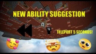 NEW Ability suggestion - Hypixel Bow Spleef