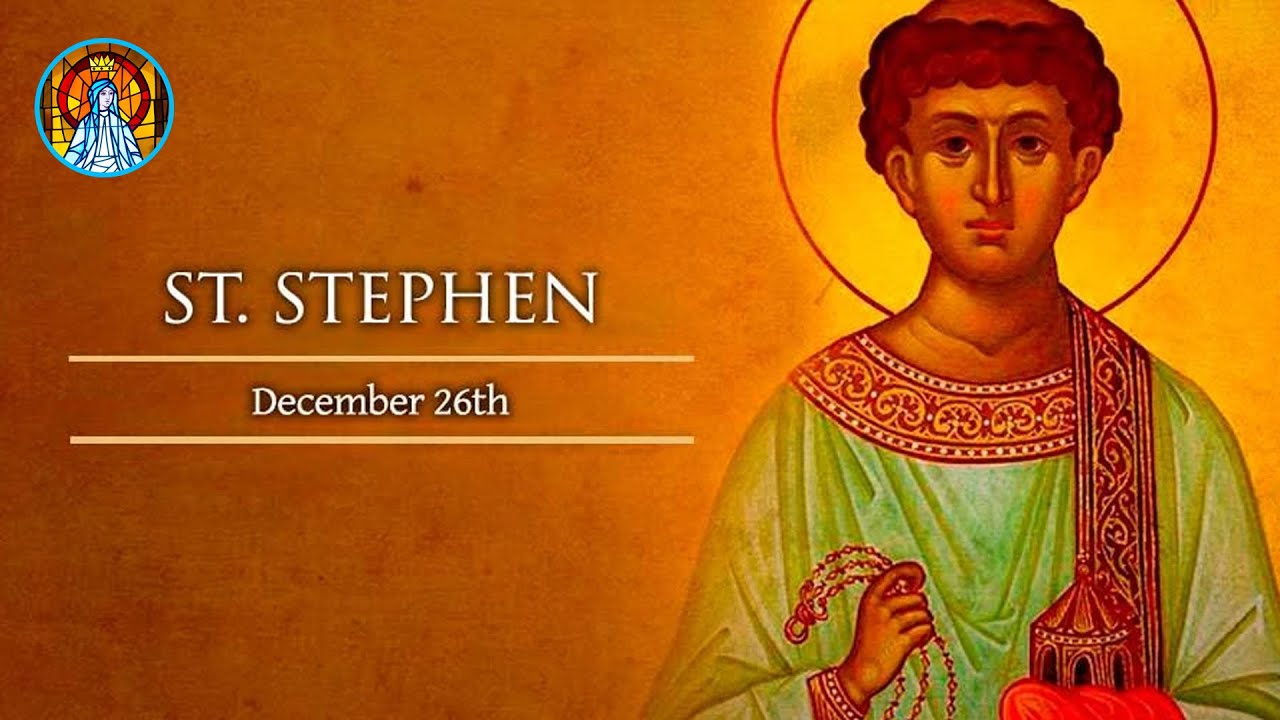 Feast of Saint Stephen, first martyr - YouTube