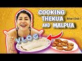 Cooked Bihari Thekua or indian cookie. Yummy recipe  | HINDI | Debina Decodes |