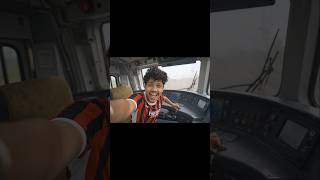 First Time Train Drive 😱 Shocking Experience 🚆🔥 #viralvideo #driving #trinding #shoking
