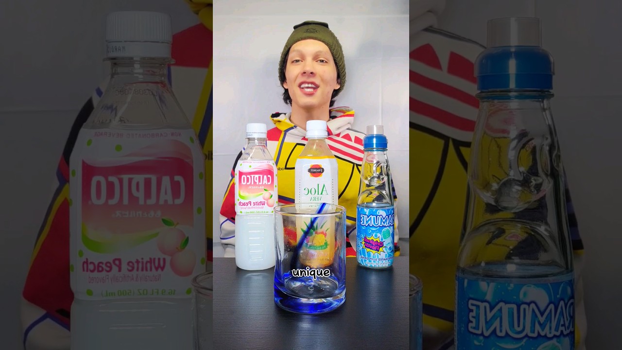 I tried 3 VERY unique asian drinks 😲 