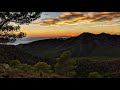 Serene sunsets over the Mediterranean, viewed from Sierra de Almijara, Nerja [4K]