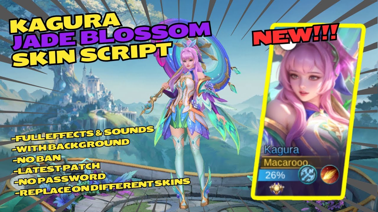 KAGURA JADE BLOSSOM SKIN SCRIPT | KAGUAR EPIC SKIN SCRIPT | NO PASSWORD | Yeezus