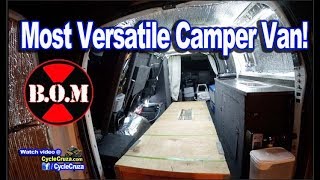 Most Versatile CamperVan Ever! I Luv It!