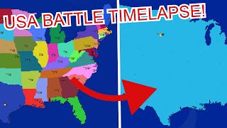 What STATE is going to WIN!?!?  Age of Conflict  Timelapse