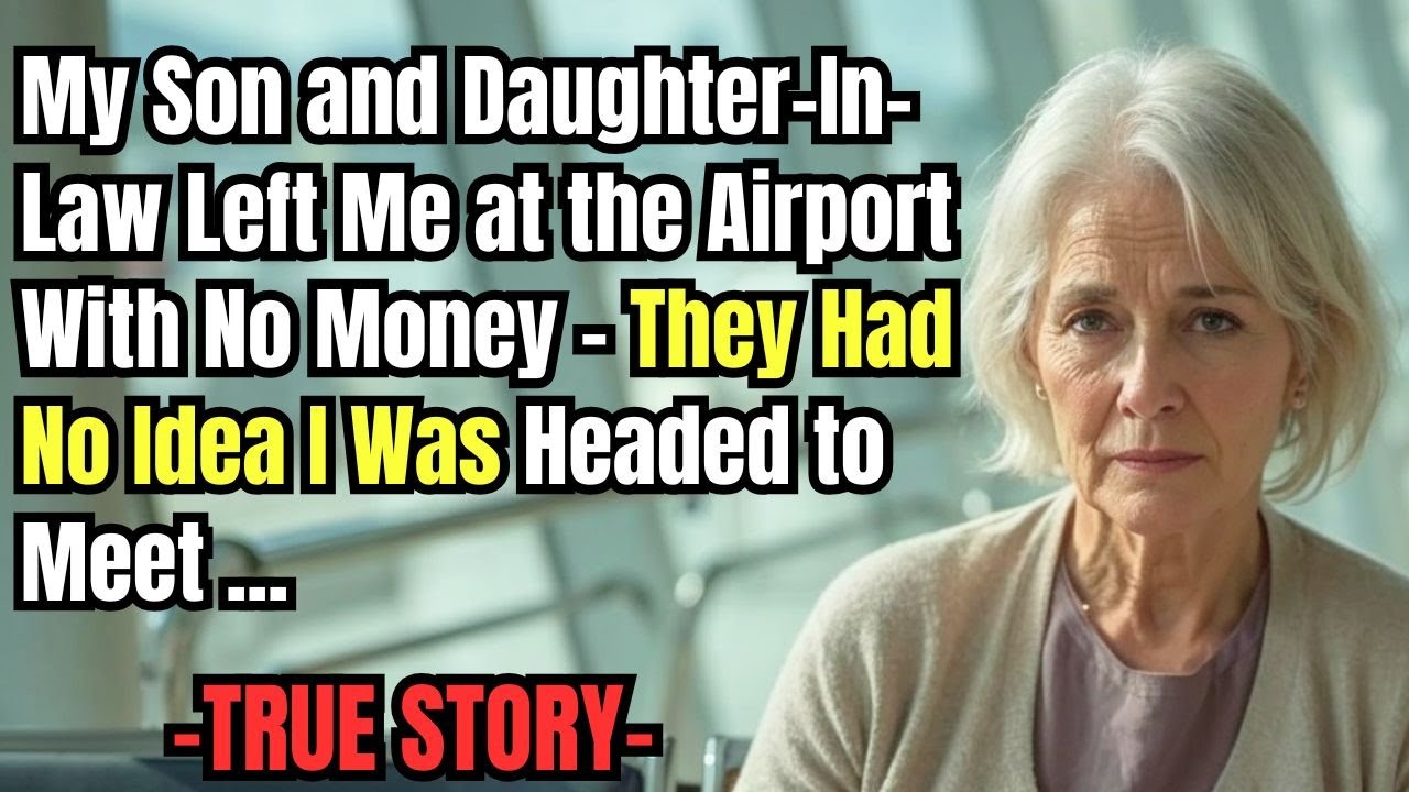 HER TRUE STORY FROM TENNESSEE 👵💔My Son and Daughter-In-Law Left Me at the Airport With No Money…