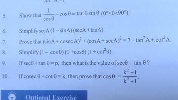 10th Class TRIGONOMETRY || Exercise 11.4 || Most IMPORTANT Solutions