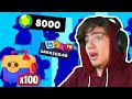 YENİ HESAPTA 8000 ELMASI HARCADIM ! - Brawl Stars