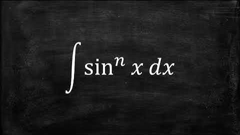 Integrating Powers of Sine