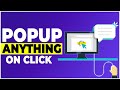 Popup Anything on Click - Best Wordpress Popup Plugin Tutorial