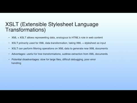 Short Summary | Cloud Computing XML Basics II