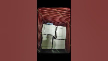Full container of MDF&Plywood