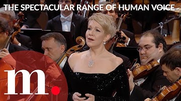 Exploring the spectacular range of Human voice