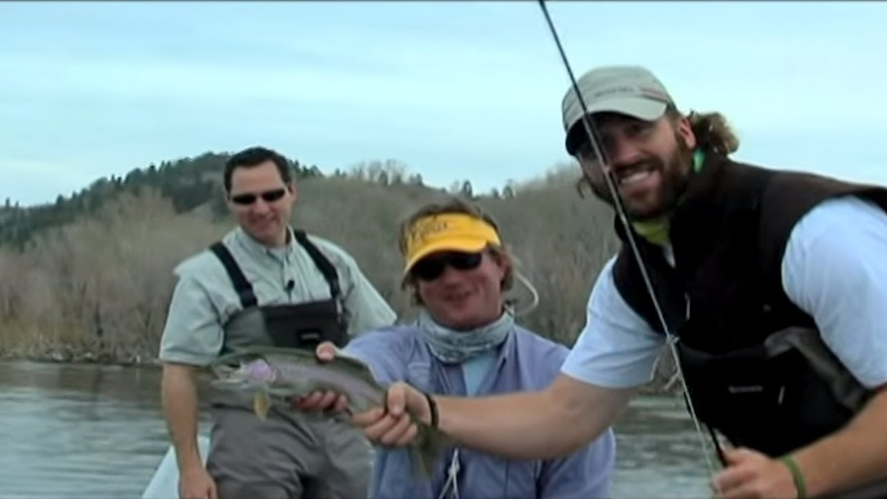 Fly Fishing in Montana with Jared Allen Part 3 - YouTube