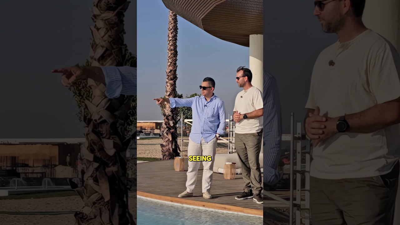 Inside Dubai’s new lagoon community #realestate #dubai #dubairealestate