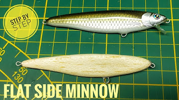 Lure Making Flat Side Minnow - part 2