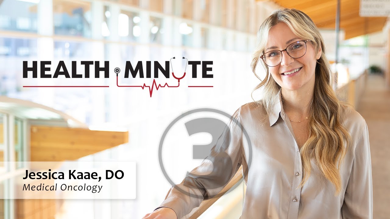 Health Minute feature Dr. Kaae (Medical Oncology [3]) #healthminute ...