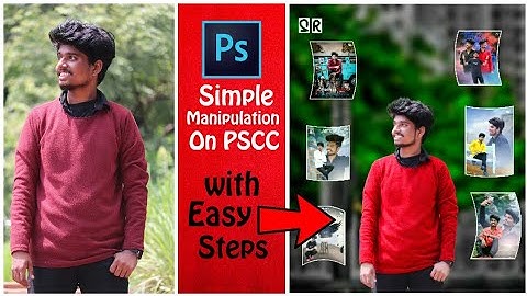 Pscc manipulation | telugu photo editing with simple steps | pstouch |pscc2019