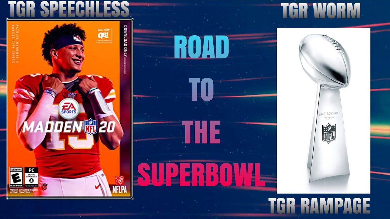 First Madden Vid! Road to the SuperBowl - YouTube