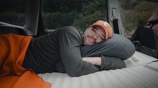The BEST Car Camping Mattress | Weekend Camping Trip in my Subaru Forester